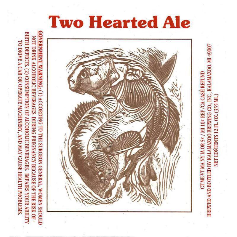 Older bottle labels for Bell's Two Hearted Community BeerAdvocate