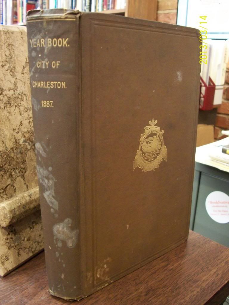 Image for Year Book City of Charleston South Carolina 1887