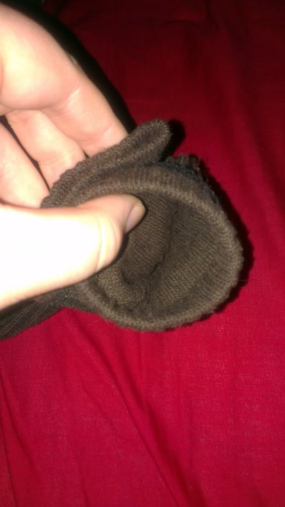 DIY packer using socks