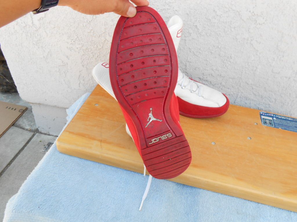 Rare Air Jordan Roy Jones Jr trainer boxing shoes Mens size 11 2004 Red