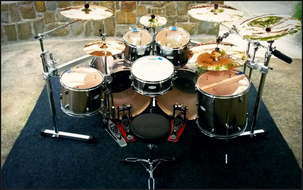 My Pearl Forum 7 Piece Double Bass Drum Kit