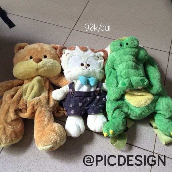 sách vải.ba lô gấu bông.rối tay cho các bé.hàng thùng Anh,Nhật,Hàn còn rất rất mới. - 45