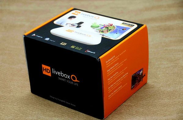 Live Box Q - Thiết bị Android TV thông minh Hàn Quốc ở tại Bình Dương
