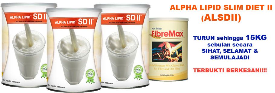 KURUS 2-5KG SEMINGGU DENGAN ALPHA LIPID SDII