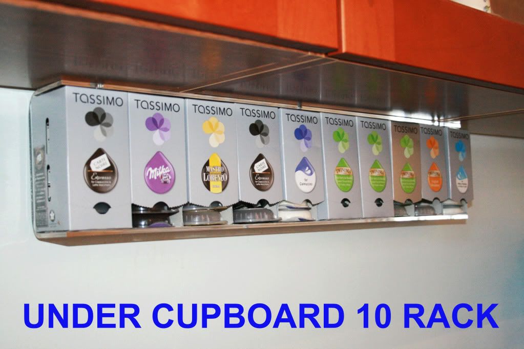 Tassimo 8 Box/64 Disk holder UK Made Perspex eBay