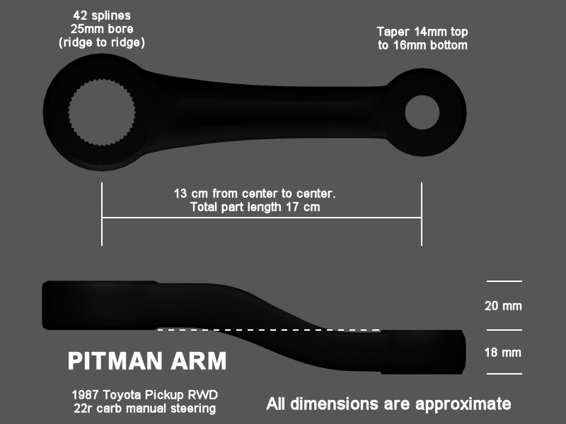 toyota 4runner pitman arm replacement #6
