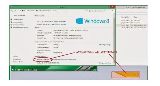 How To Activate Windows 8 1 Pro Enterprise Activation Watermark How To Activate Windows 8 1 Pro Enterprise Activation Watermark