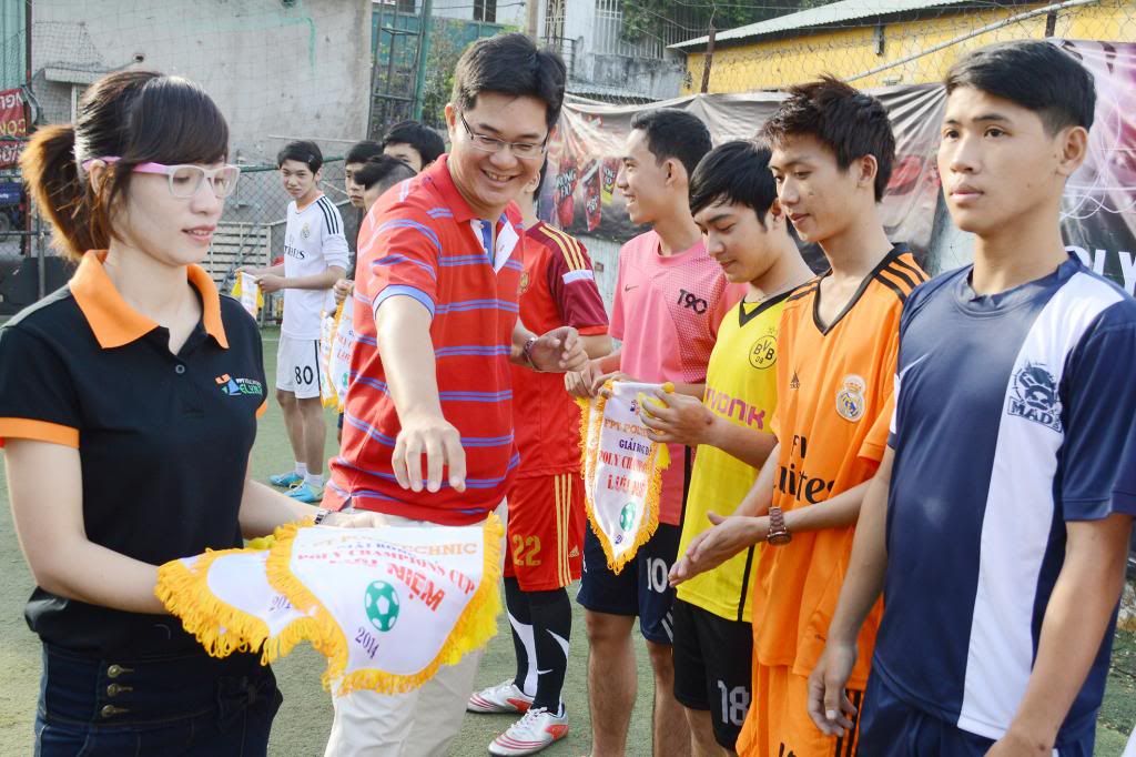 Khai mạc "Poly Champions Cups 2014" tại Cao đẳng thực hành FPT Mạng cá cược bóng đá
 Hồ Chí Minh.