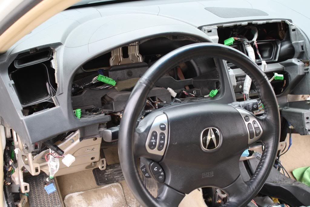 DYI 2004 TL Dashboard Replacement Images AcuraZine Acura