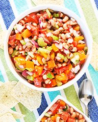 Black Eyed Pea Salsa (or Salad!) Black Eyed Pea Salsa (or Salad!)
