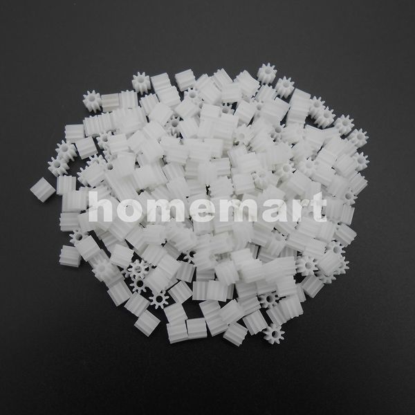 50PCS X 9T Plastic Spur Gear Teeth=9 Aperture:2mm 0.5 Modulus Accessories 1.95MM